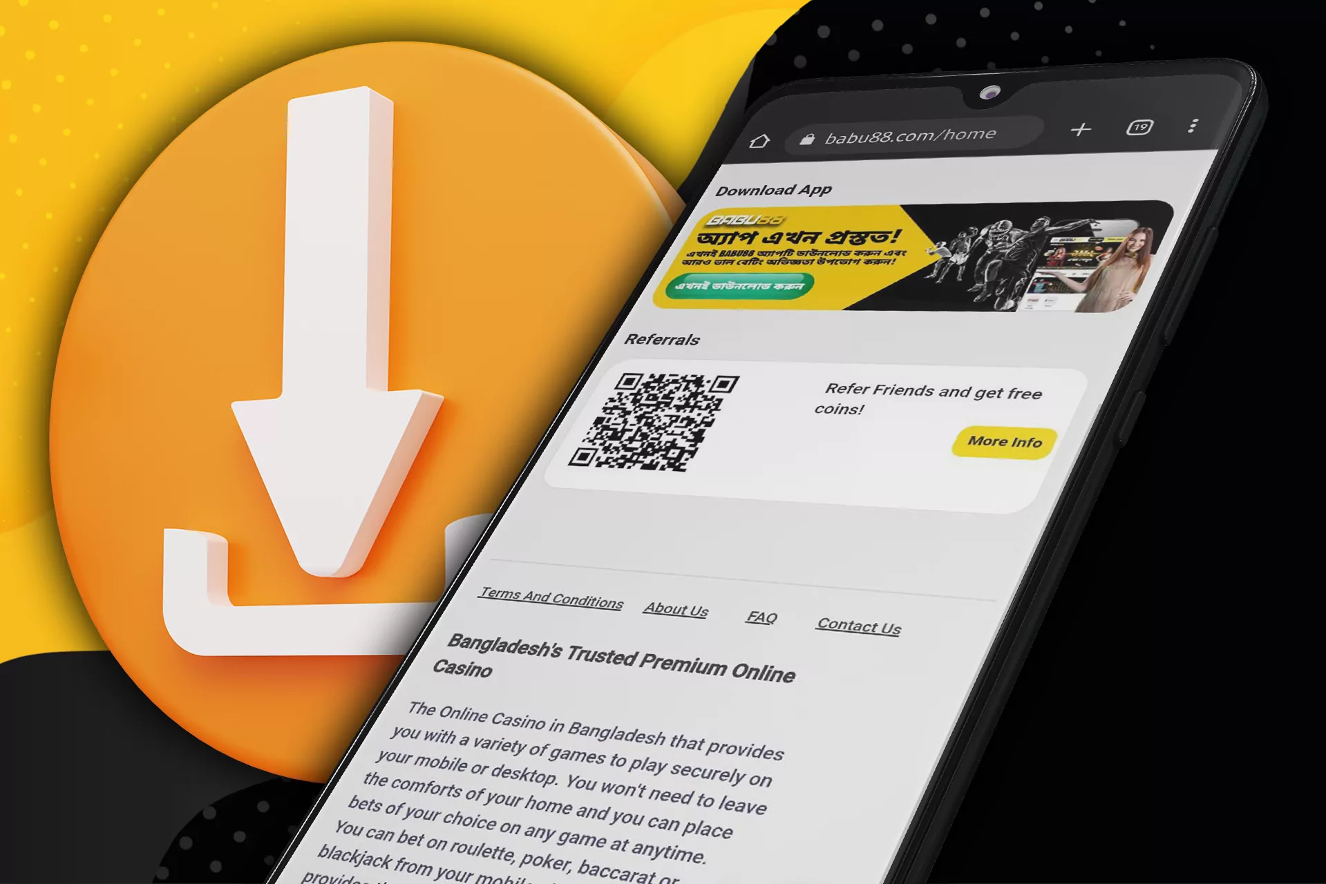 আমাদের নির্দেশাবলী সহ BitDeposit অ্যাপটি ইনস্টল করুন