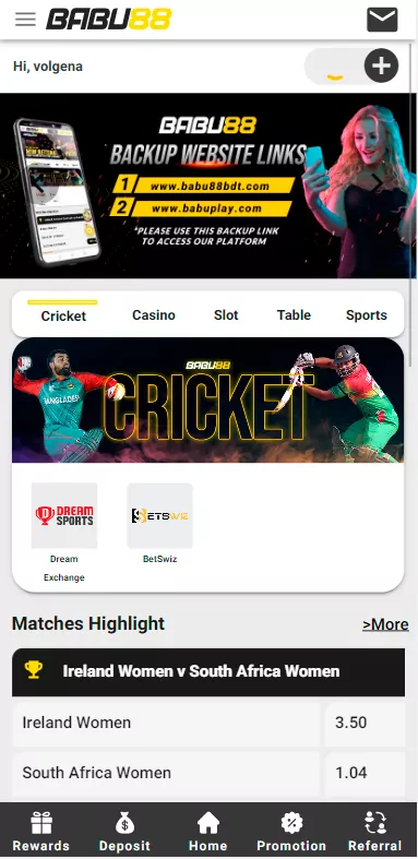 BitDeposit অ্যাপের প্রধান স্ক্রিনে নতুন বোনাস, আসন্ন ইভেন্ট এবং খবর সম্পর্কে তথ্য অন্তর্ভুক্ত রয়েছে৷